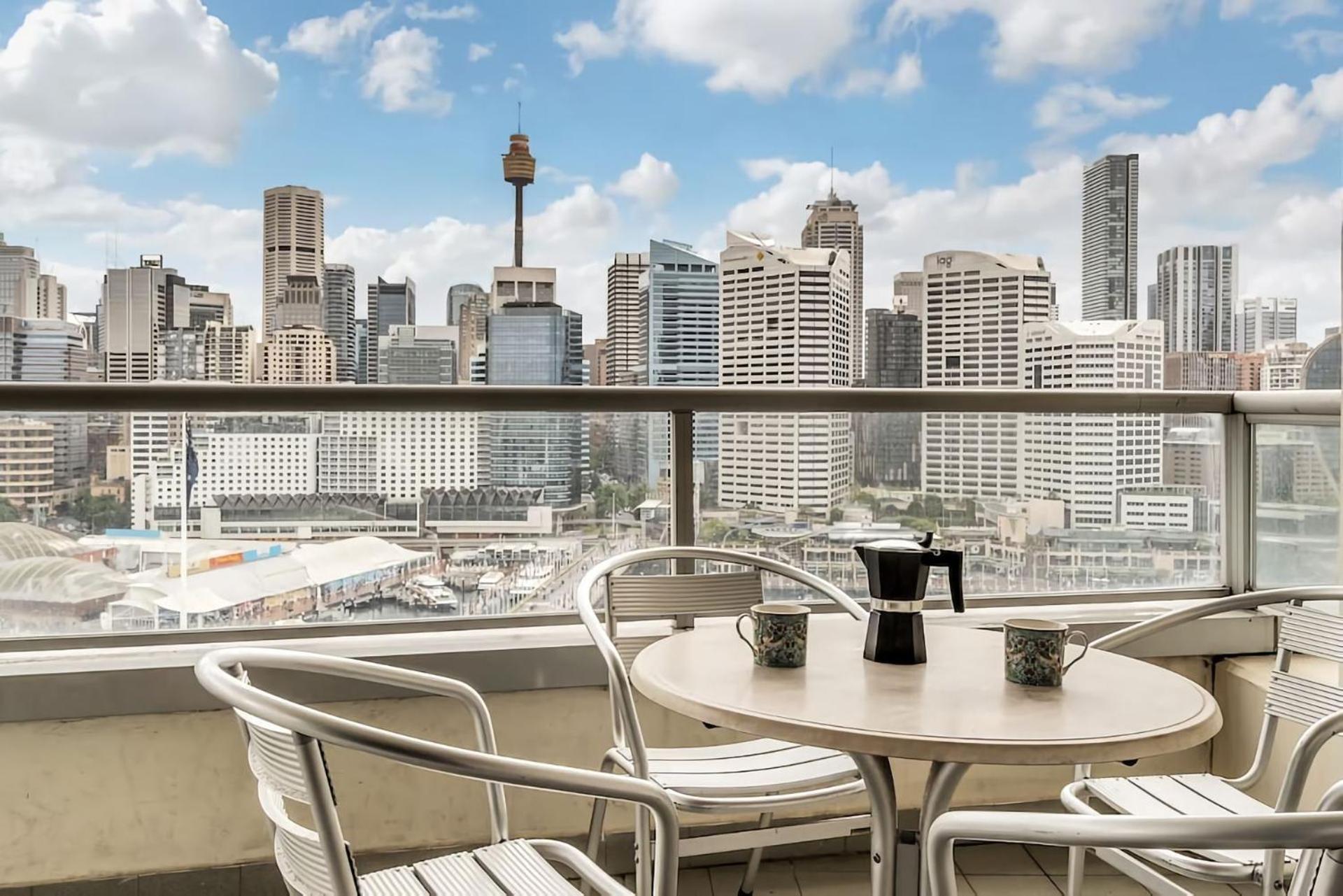 Ferienwohnung Dream Harbour View Parking Gym Pool Sydney Exterior foto